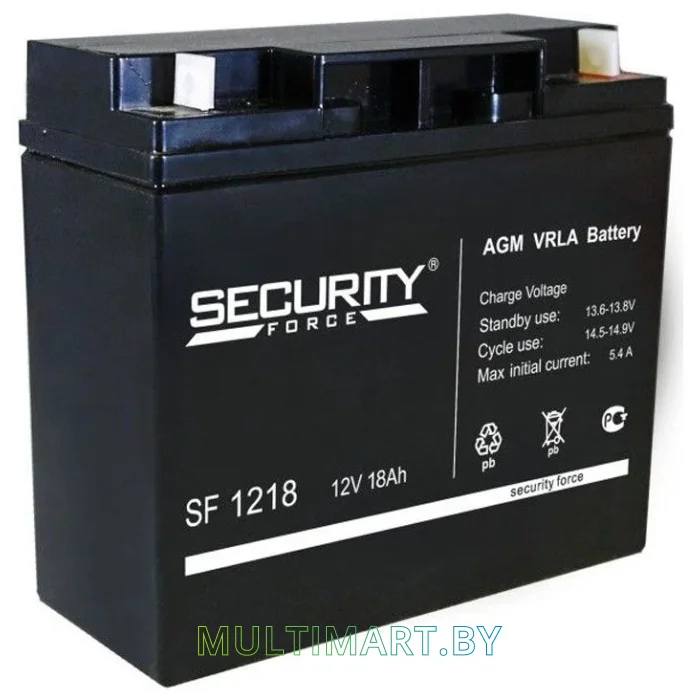 Аккумулятор для ИБП Security Force SF 1218 (12В/18 А·ч)